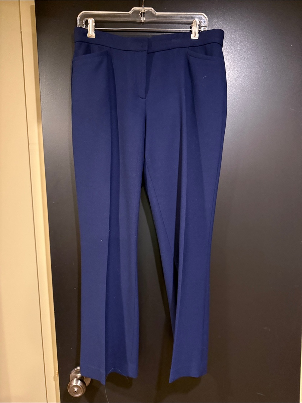 Tara Jarmon | Navy Straight-Leg Dress Pants size 10